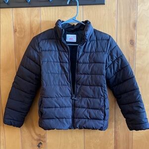 The Children's Place Black Puffer Jacket for Kids